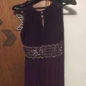 R&M Richards plum dress